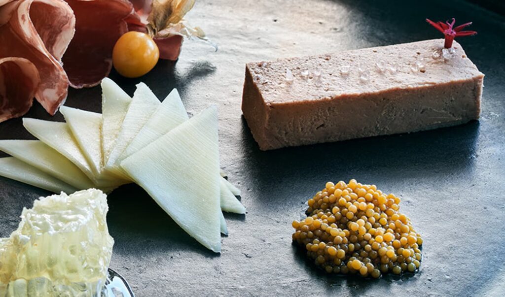 Foie Gras with Caviar